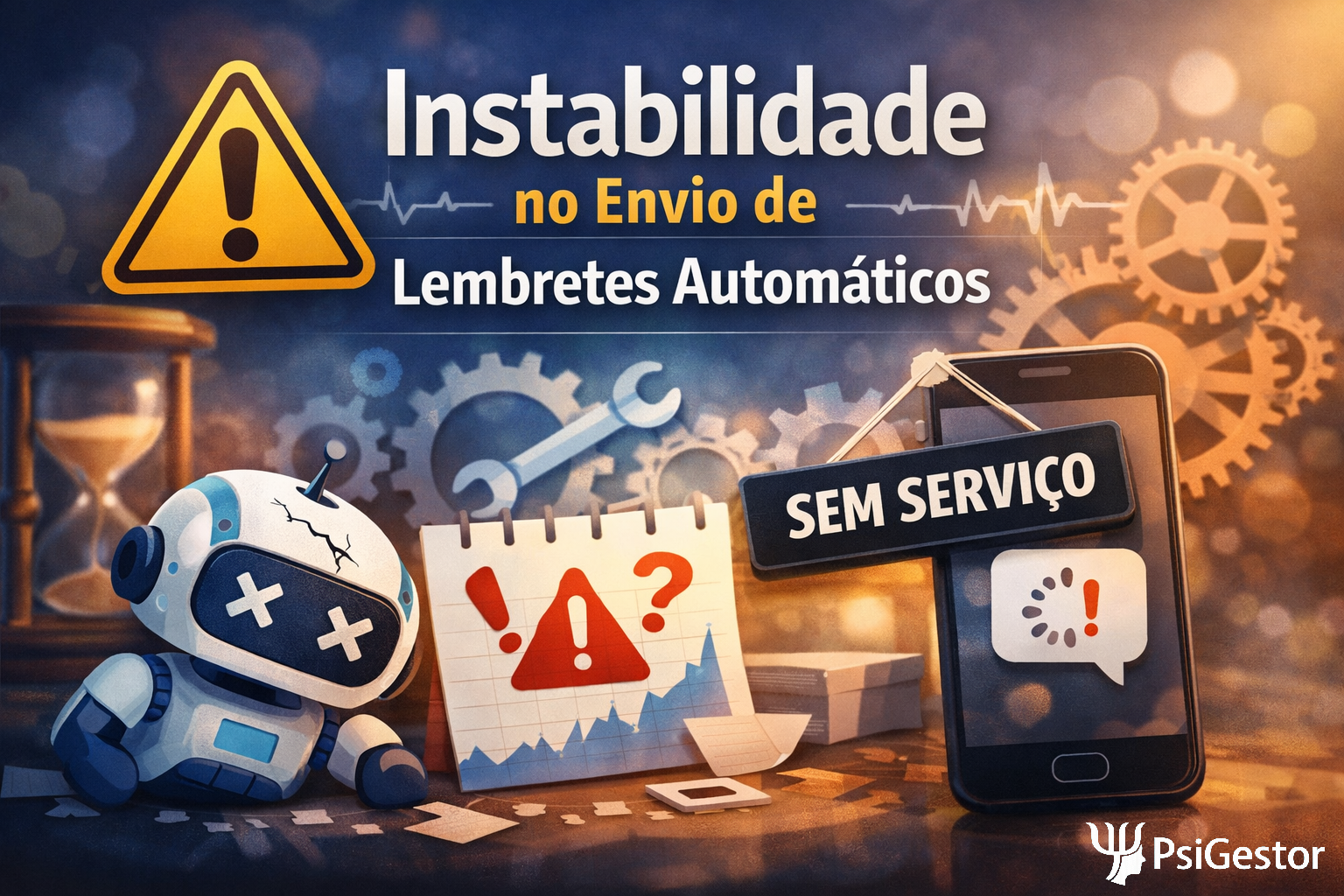 🚨 Instabilidade no Envio de Lembretes Automáticos